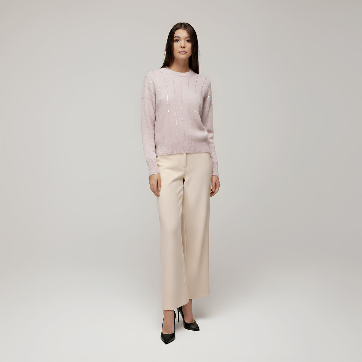 Panicale Women's Round Neck - Orchid (D370421G)
