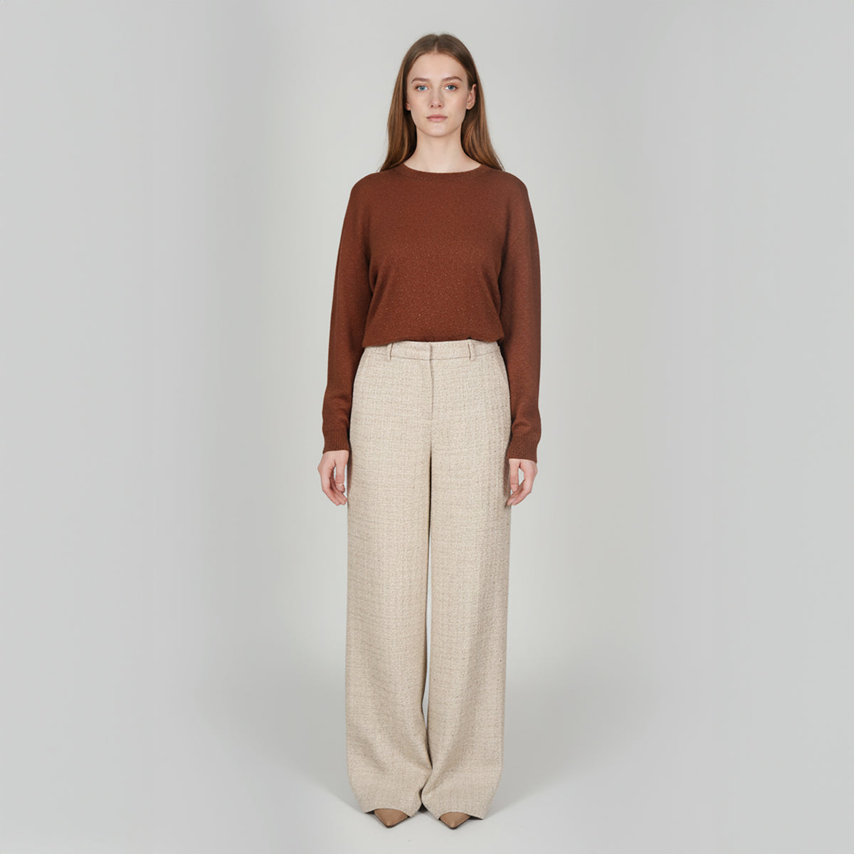 Panicale Women's Trouser - Cream (D370040PA)