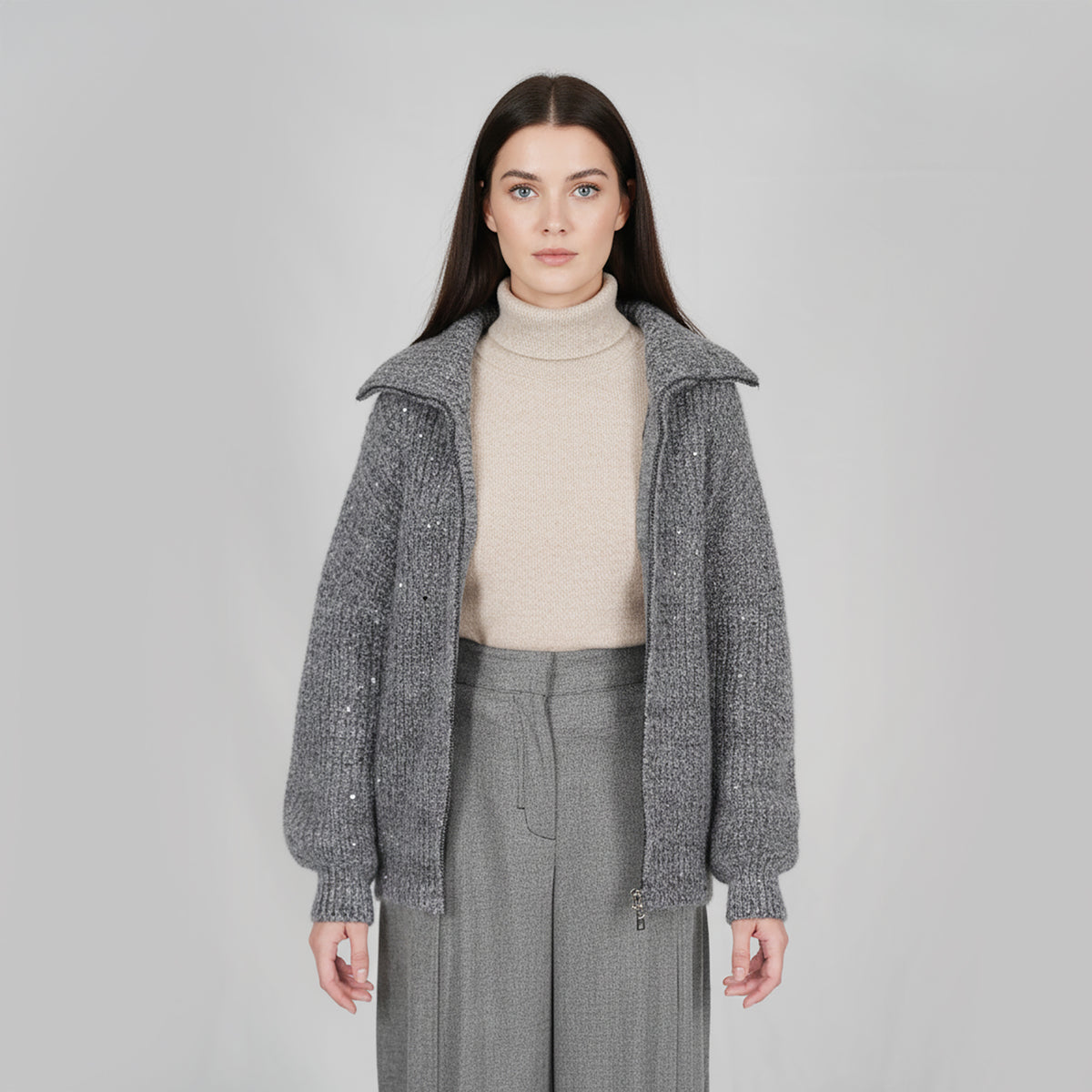 Panicale Women's Zip Jacket - Blue (D370764GZ)