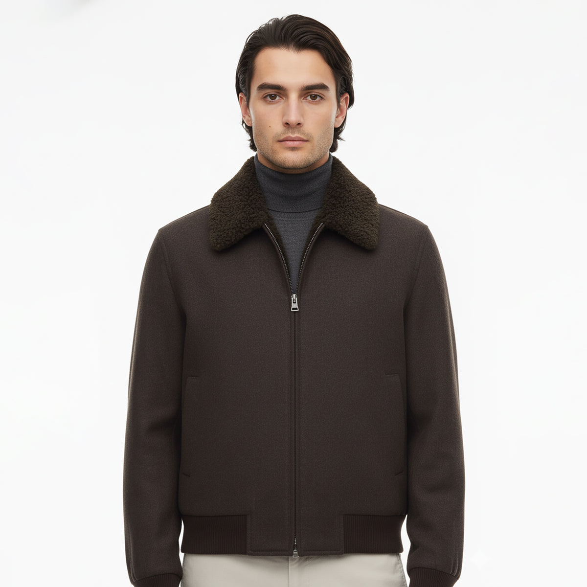 Manzoni 24 Men's Jacket - Brown (25U411-VIT2CFX)